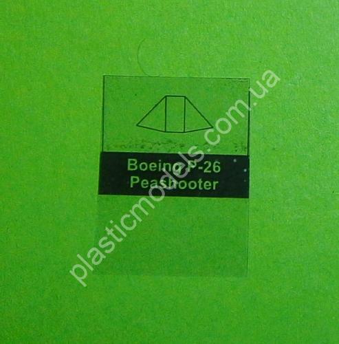 1/72 Kovozavody Prostejov 0516 Boeing P-26 'Peashooter USAF