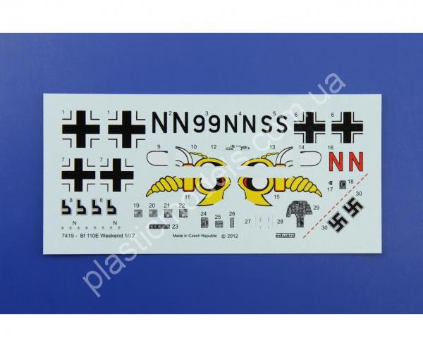 1/72 Eduard 7419 Bf 110E