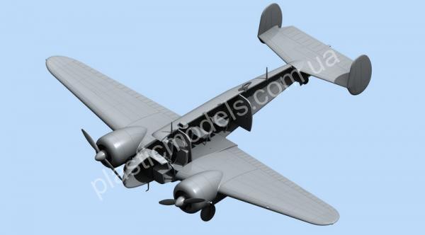 1/48 ICM 48185 C18S Beechcraft , American Passenger Aircraft