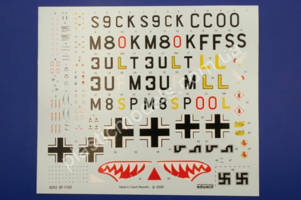 1/48 Eduard 8202 Bf 110D