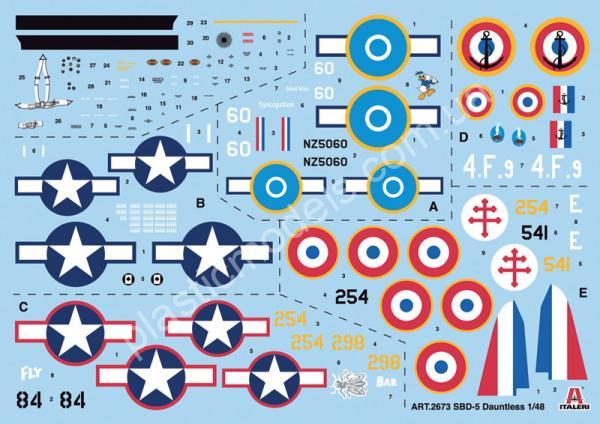 1/48 Italeri 2673 SBD 5 Dauntless
