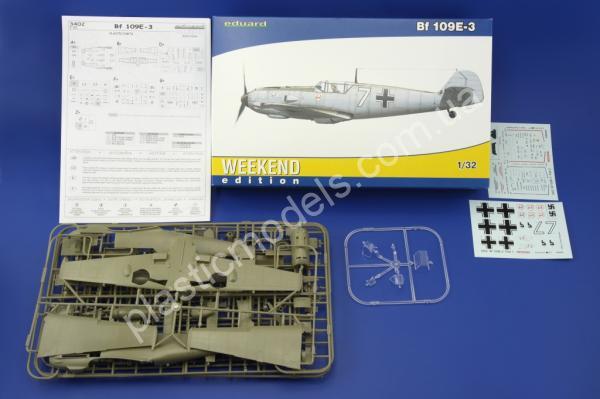 1/32 Eduard 3402 Bf 109E-3 weekend edition