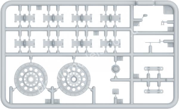 1/35 MiniArt 35227 T-34/85 Running gear late type