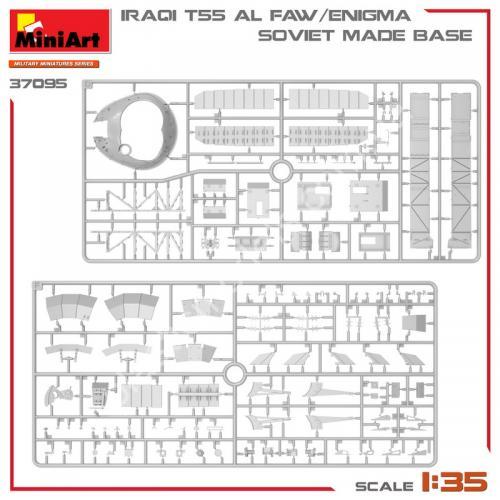 1/35 MiniArt 37095 Iraqi T-55 Al Faw/Enigma Soviet Made Base