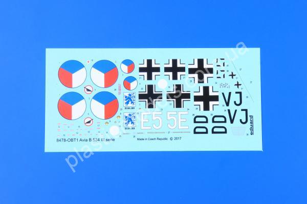 1/48 Eduard 8478 Avia B-534 III. serie