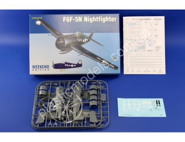 1/72 Eduard 7434 Hellcat F6F-5N Nightfighter