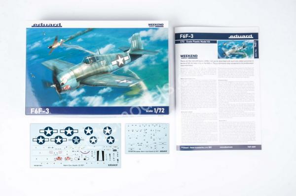 1/72 Eduard 7457 Grumman F6F-3