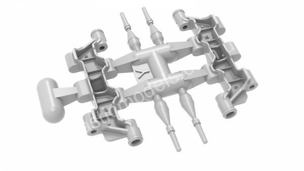 1/35 MiniArt 37050 T-55 RMSh Workable Track Links. Early Type