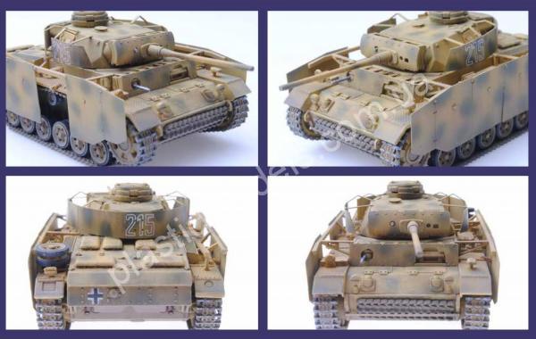 1/72 UM 272 Tank PanzerIII Ausf L with protective screen