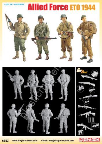 1/35 Dragon 6653 Allied Force ETO 1944