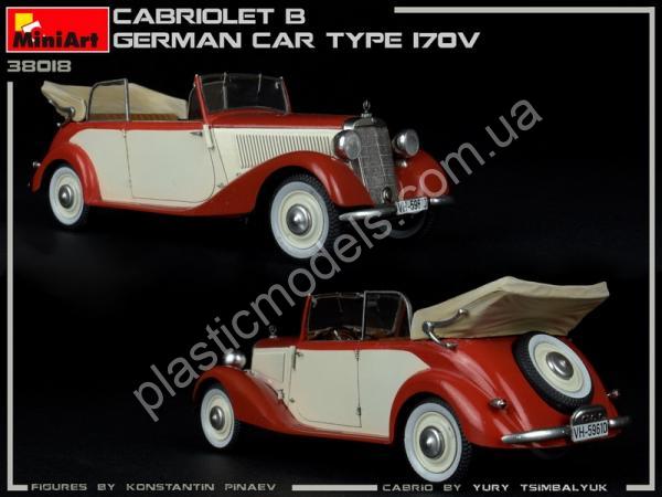 1/35 MiniArt 38018 Cabriolet B German Car Type 170V