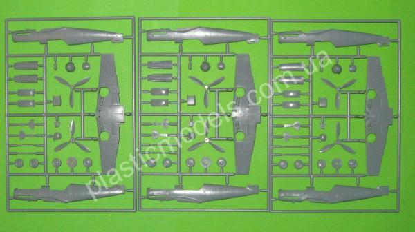 1/72 AZ model 7704 Bf-109G-2/4,G-6,G-14