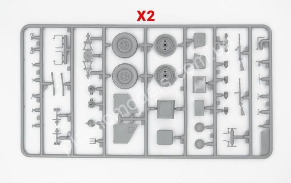 1/35 ICM 35583 le.gl.Einheitz-Pkw Kfz.2, WWII German Light Radio Communication Car