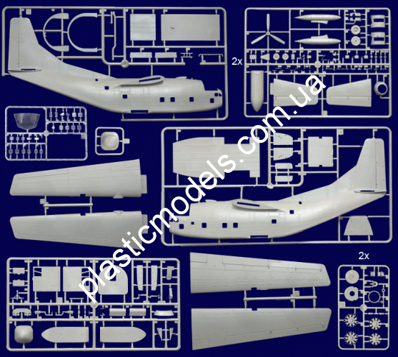 1/72 Roden 062 Fairchild HC-123B Provider