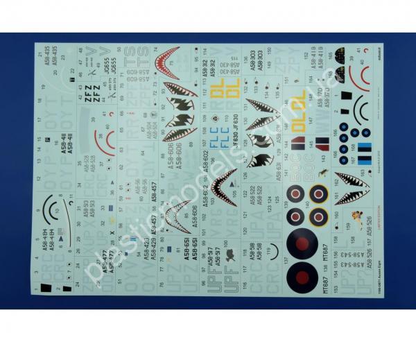 1/48 Eduard 1188 Aussie Eight - Spitfire Mk. VIII in Australian service DUAL COMBO
