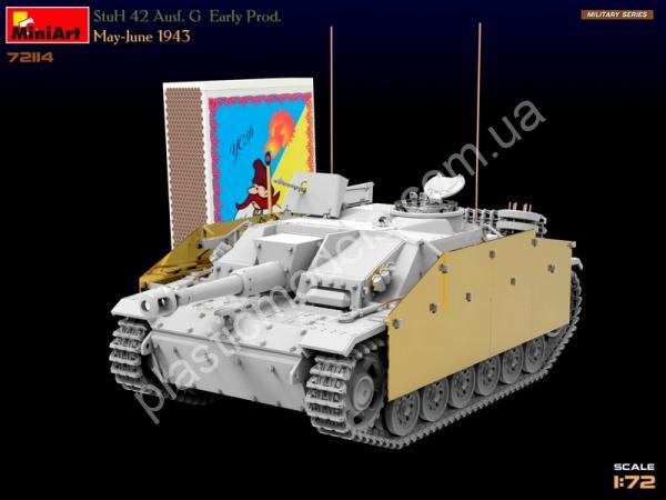 1/72 MiniArt 72114 StuH 42 Ausf. G Early Prod. May-June 1943