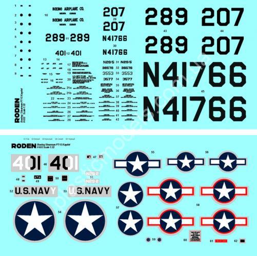 1/32 Roden 633 Boeing Stearman PT-13 Kaydet
