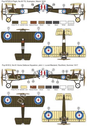 1/72 HR model 72038 Sopwith PUP (Whitehead- built)