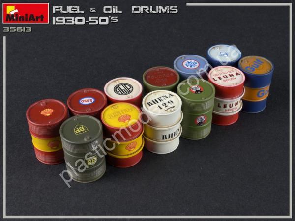 1/35 MiniArt 35613 Fuel & Oil Drums