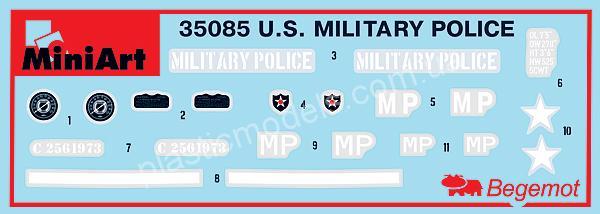 1/35 MiniArt 35085 U.S. Military police