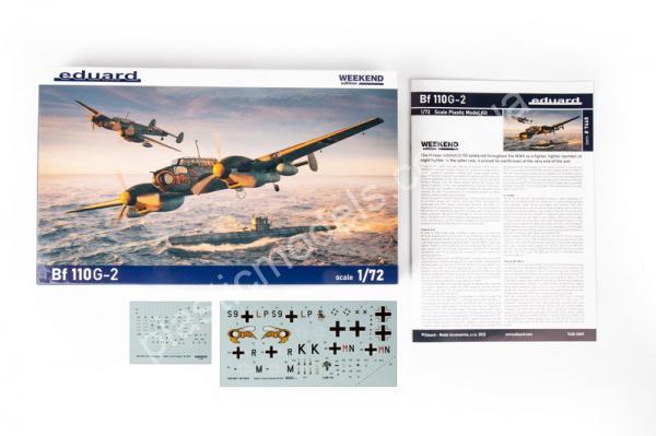1/72 Eduard 7468 Messerschmitt Bf 110G-2