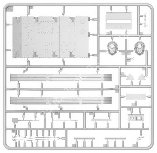 1/35 MiniArt 35237 T-60 Screened (Plant No. 264 Stalingrad) Interior Kit