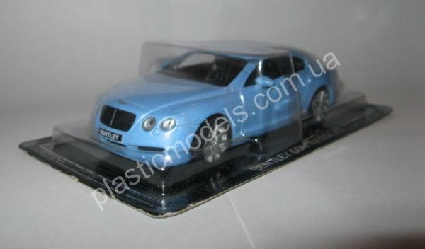 1/43 Суперкары лучшие автомобили мира №12 Bentley Continental GT