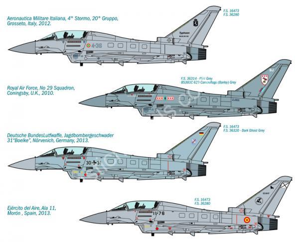 1/72 Italeri 1340 EF-2000 Typhoon