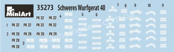 1/35 MiniArt 35273 Schweres Wurfgerät 40