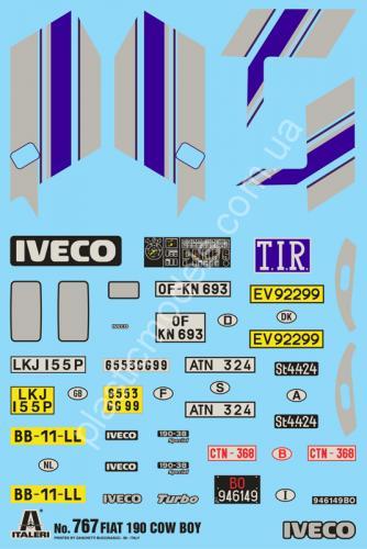 1/24 Italeri 767 Iveco 190.38 Special