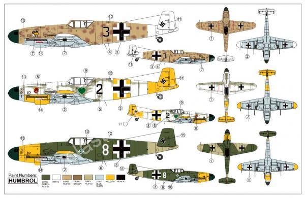 1/72 AZ model 7546 Messerschmitt Bf 109G-0/R-6