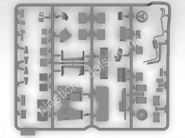 1/35 ICM 35137 Unimog S 404 German Military Radio Truck