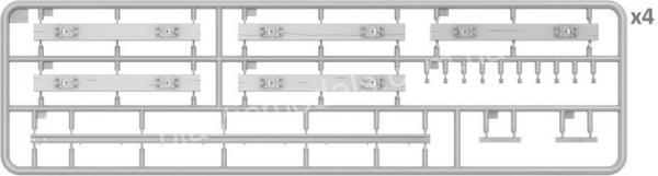 1/35 MiniArt 35568 Railway track & dead end (European Gauge)