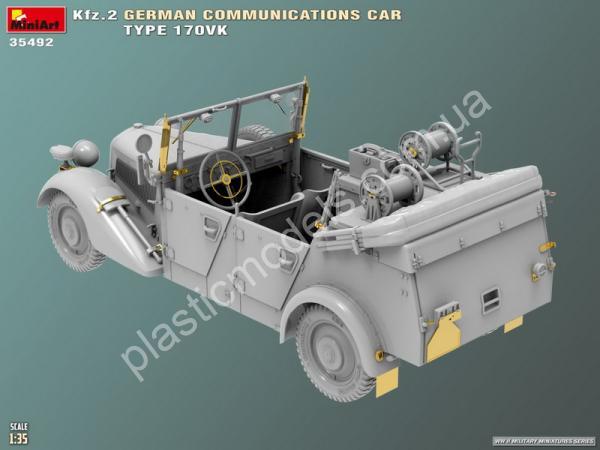 1/35 MiniArt 35492 Kfz.2 German Communications Car Type 170VK