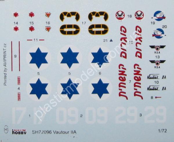 1/72 Special hobby 72096 Vautour IIA 'IDF Attack Bomber'