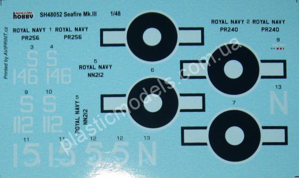 1/48 Special hobby 48052 Supermarine Seafire Mk.III Last Fights Over Pacific