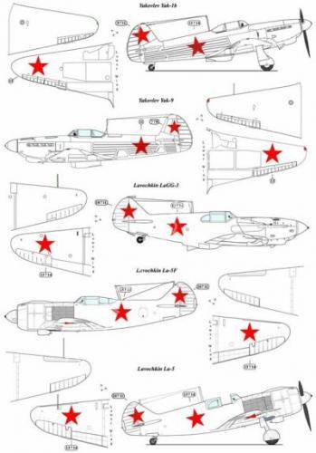 1/48 AML AMLD 48027 Soviet Stars in the Sky - Red Stars