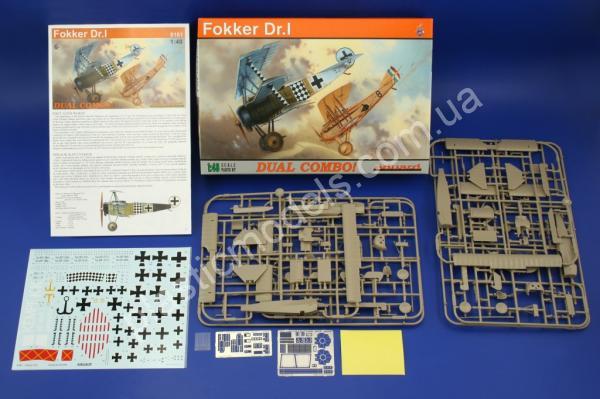 1/48 Eduard 8161 Fokker Dr.I DUAL COMBO