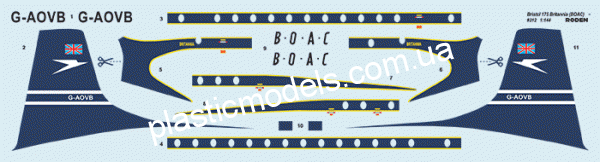 1/144 Roden 312 Bristol 175 Britannia
