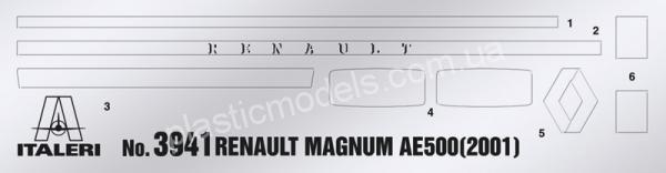 1/24 Italeri 3941 Renault AE500 Magnum 2001