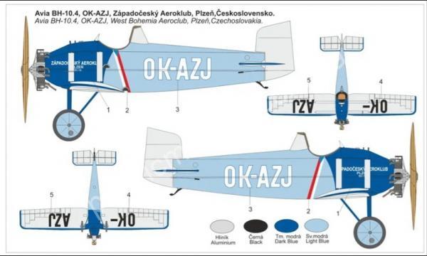 1/72 Kovozavody Prostejov BLK 0001 Avia BH-10