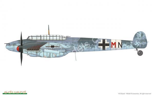 1/72 Eduard 7421 Bf 110G-2