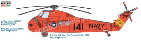 1/48 Italeri 2712 H-34G.lll/UH-34J