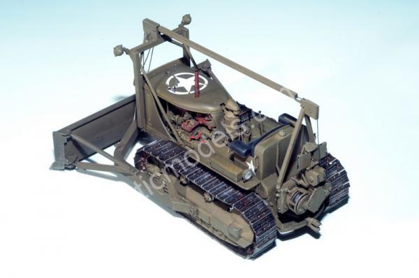 1/35 MiniArt 35184 U.S.  ARMY TRACTOR w/ANGLED DOZER BLADE