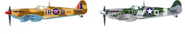 1/72 Italeri 001 Supermarine Spitfire Mk Vb