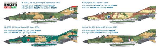 1/48 Italeri 2770 F-4E Phantom II