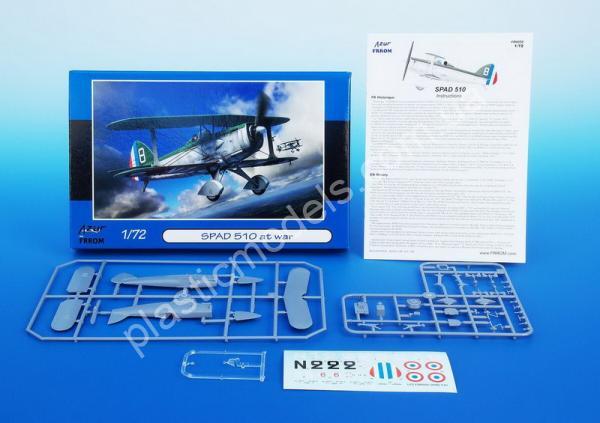 1/72 Frrom Azur 0050 Spad 510 at war