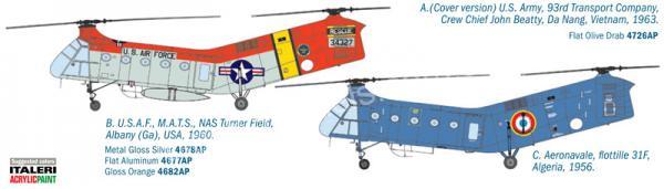 1/48 Italeri 2733 H-21C Shawnee 