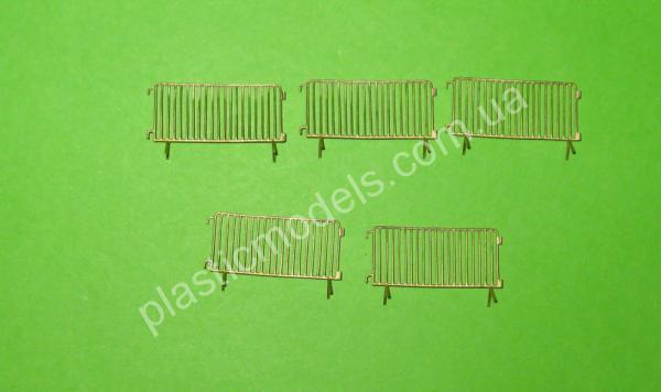 1/72 Mini World 7235b Aerodrome fencing №3 (5 pieces)