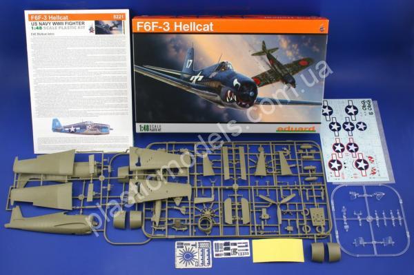 1/48 Eduard 8221 F6F-3 Hellcat